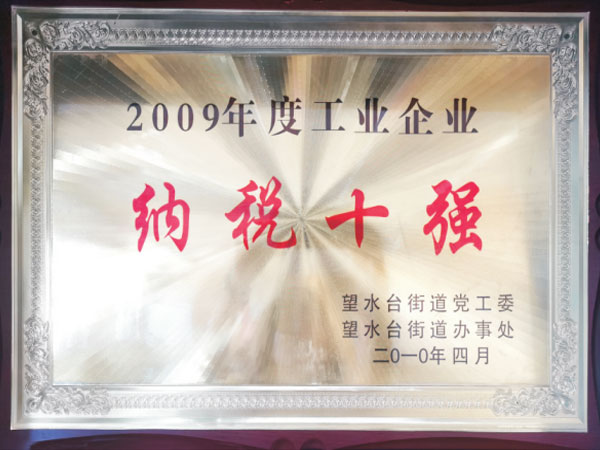 纳税十强